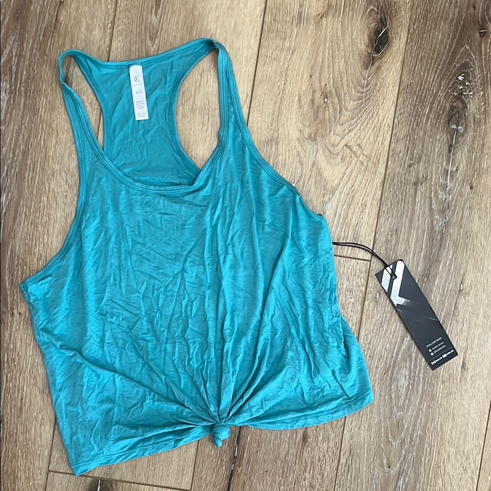 Kyodan Active Teal Racerback Tank Top M NWT